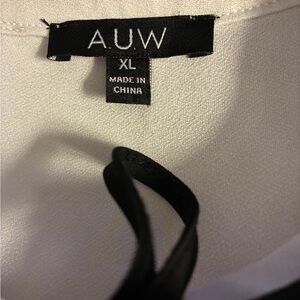 AUW White Women's Blouse